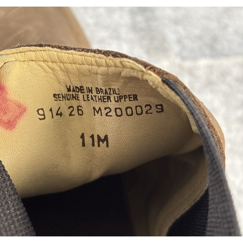Ariat Heritage Equestrian Tan Leather Suede Chelsea Boots Womens 11 Brazil NWT - Picture 13 of 14